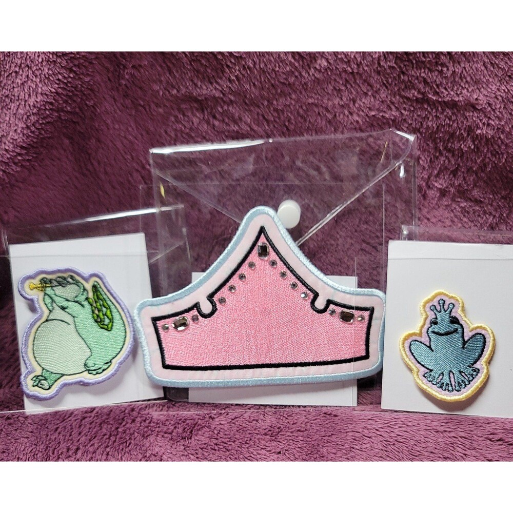 Stoneyclover Disney 2 stick on, iron on Princess patches